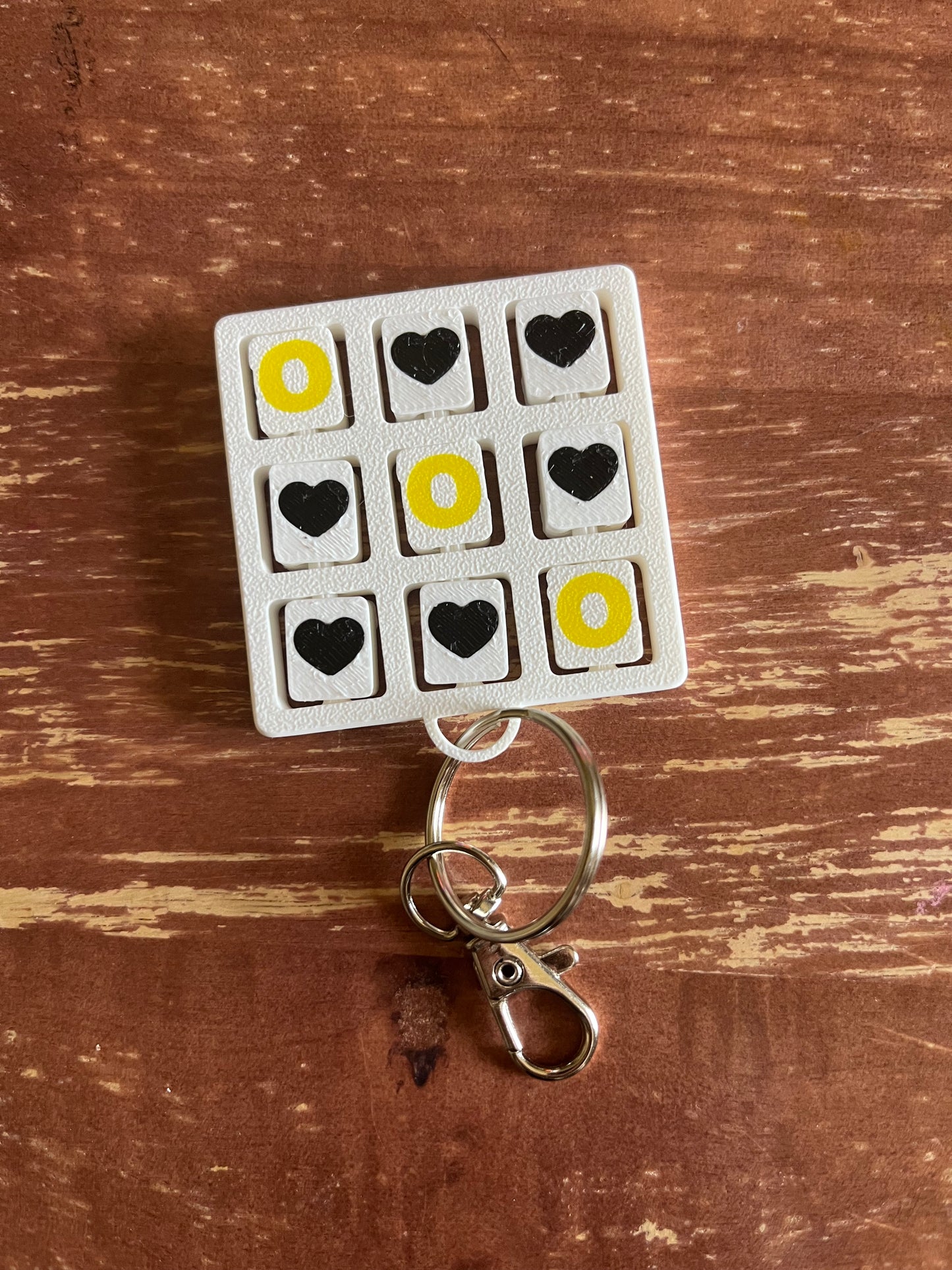 Tic-Tac-Toe Keychain