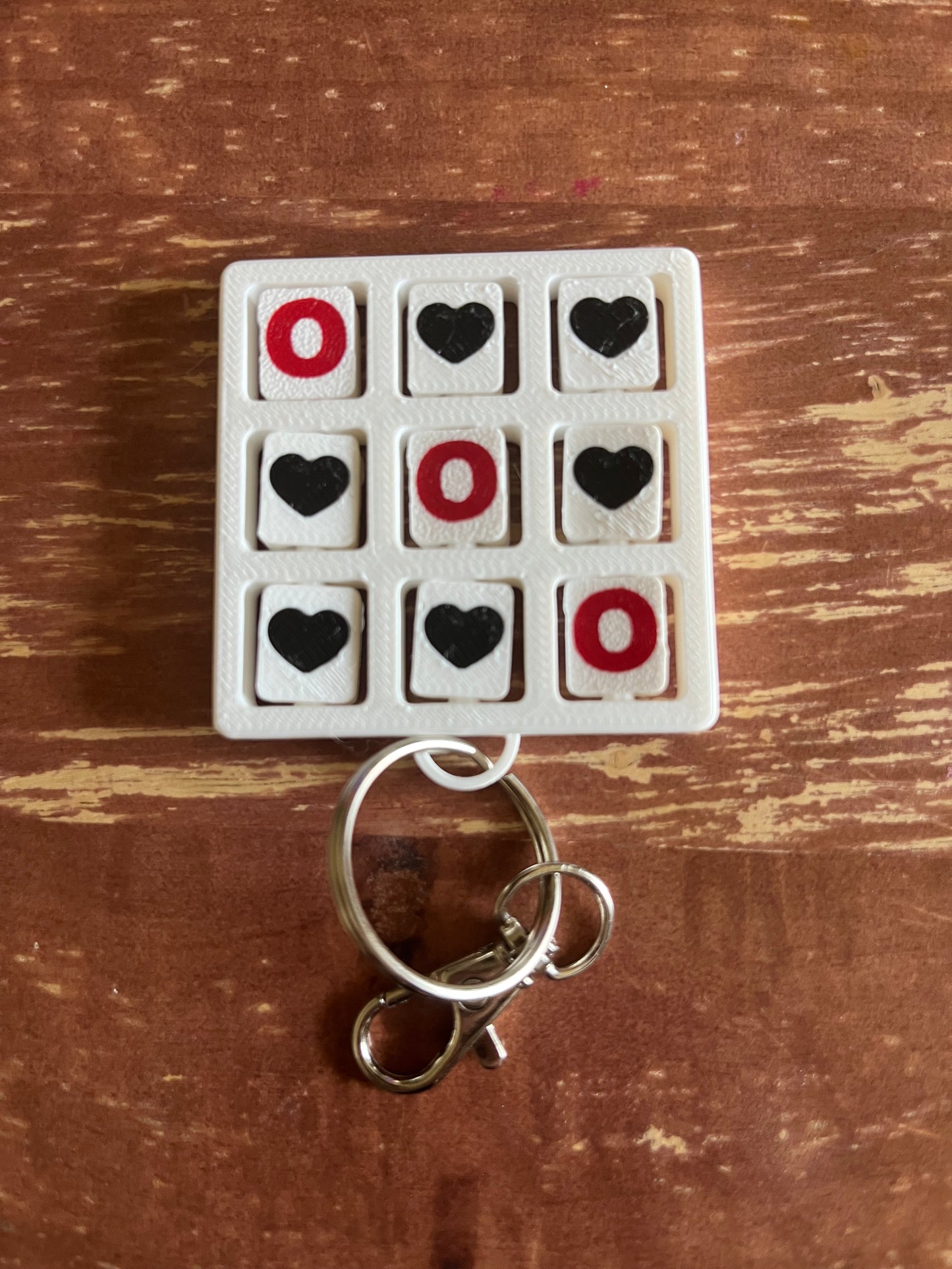 Tic-Tac-Toe Keychain