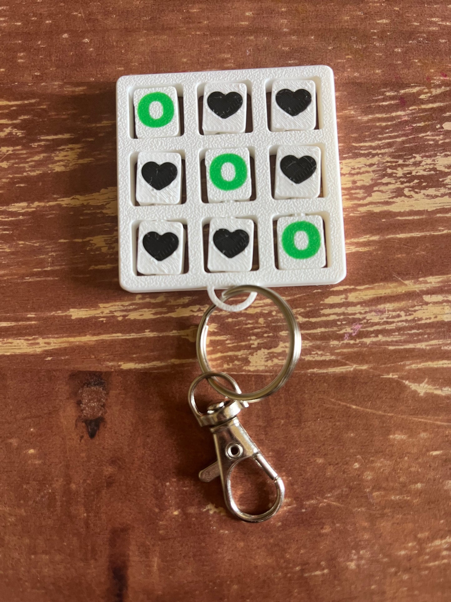 Tic-Tac-Toe Keychain