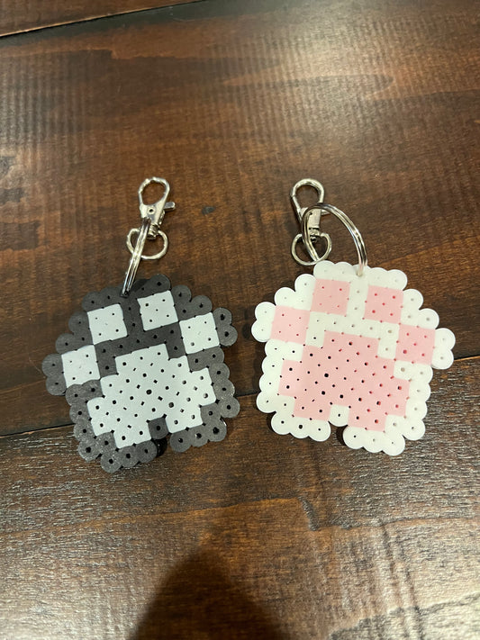 Animal Paw Keychain